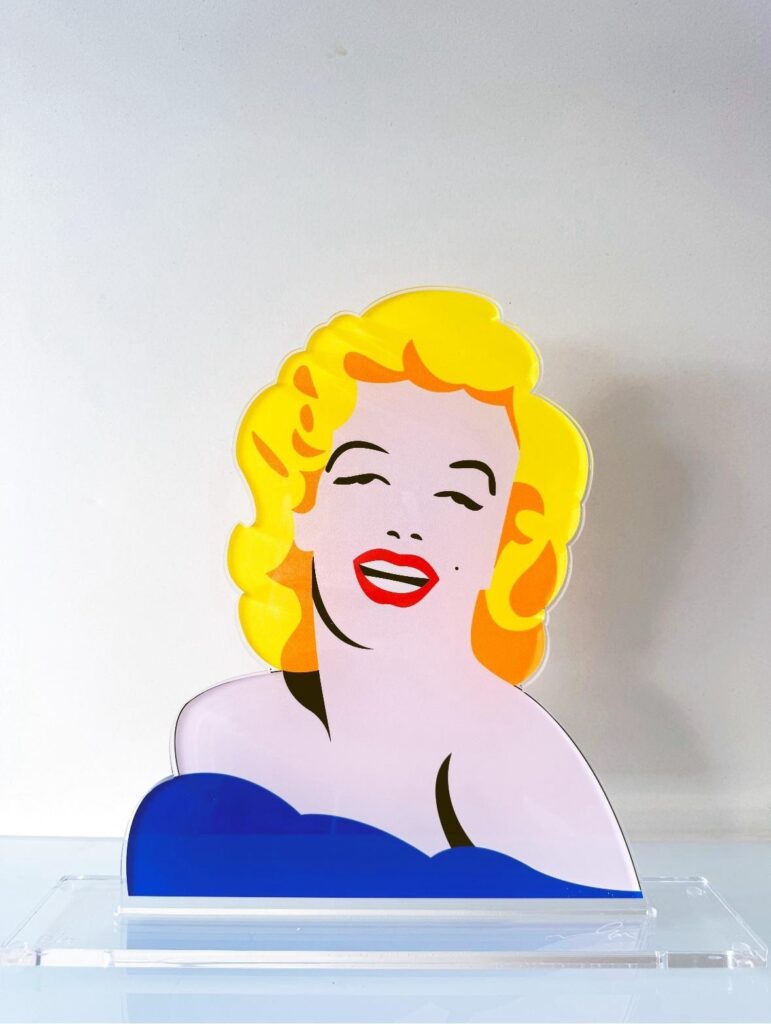Hollywood's dream - Lodola- scultura serigrafia