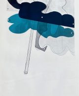 Mario Schifano - Cielo anemico -litografia 1970