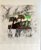Schifano serigrafia - quercia