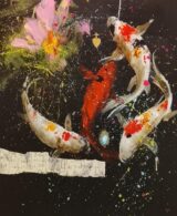 Carpe rosse guizzanti - Luca Bellandi