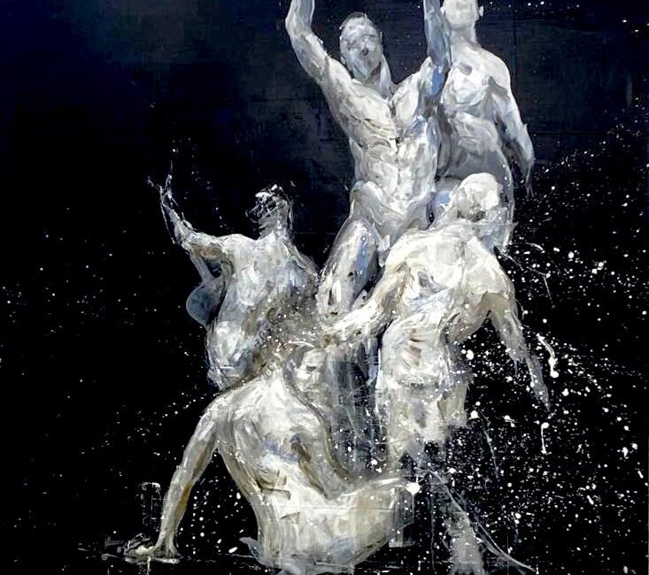 sculture che prendono vita - luca bellandi