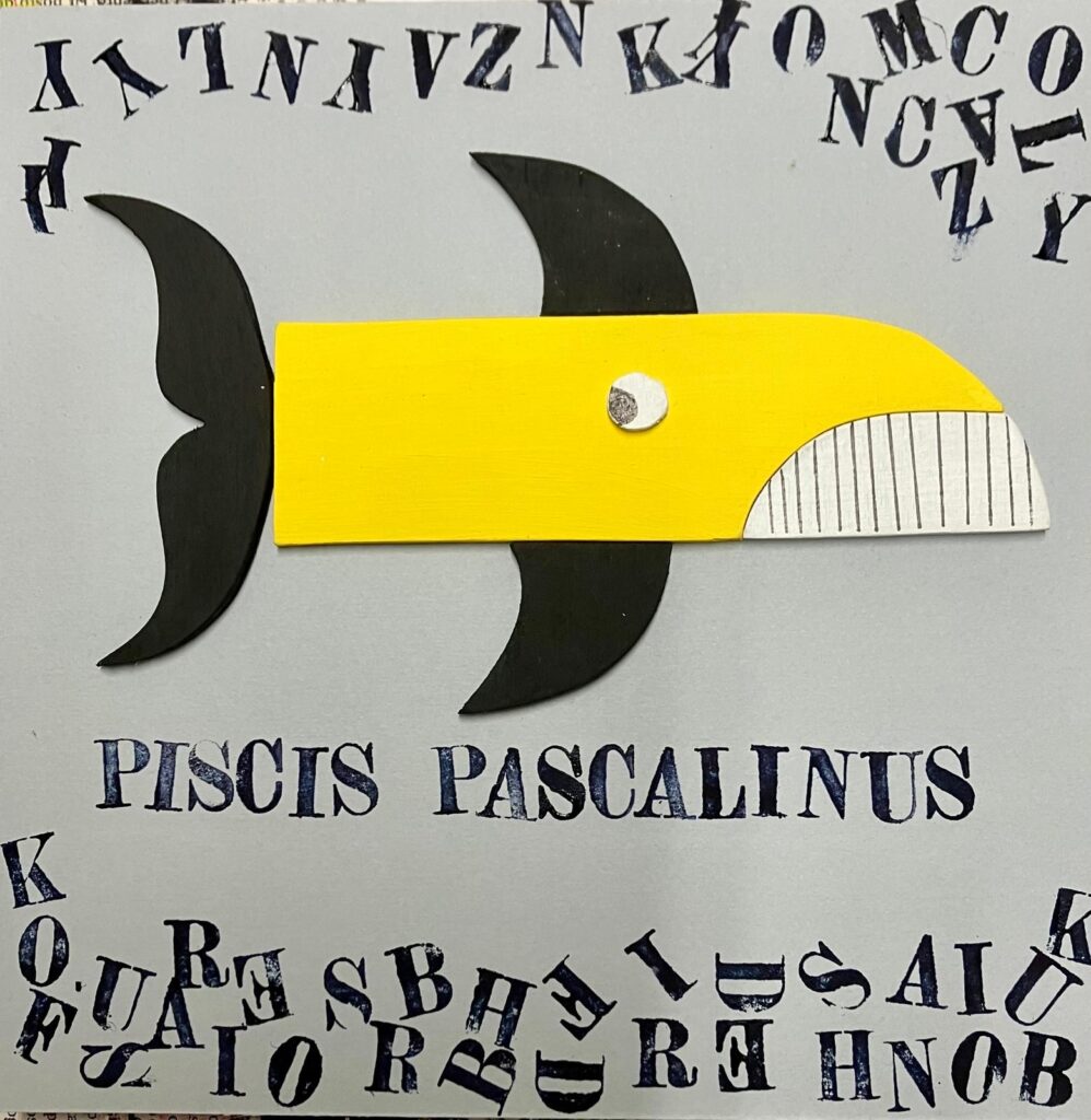 SERGIO VANNI ICONA IRONIA SU PINO PASCALI