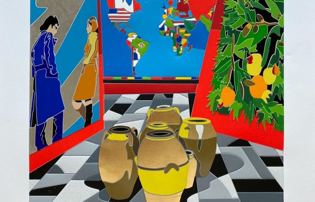 Ugo Nespolo - museo boetti - gilardi - pistoletto