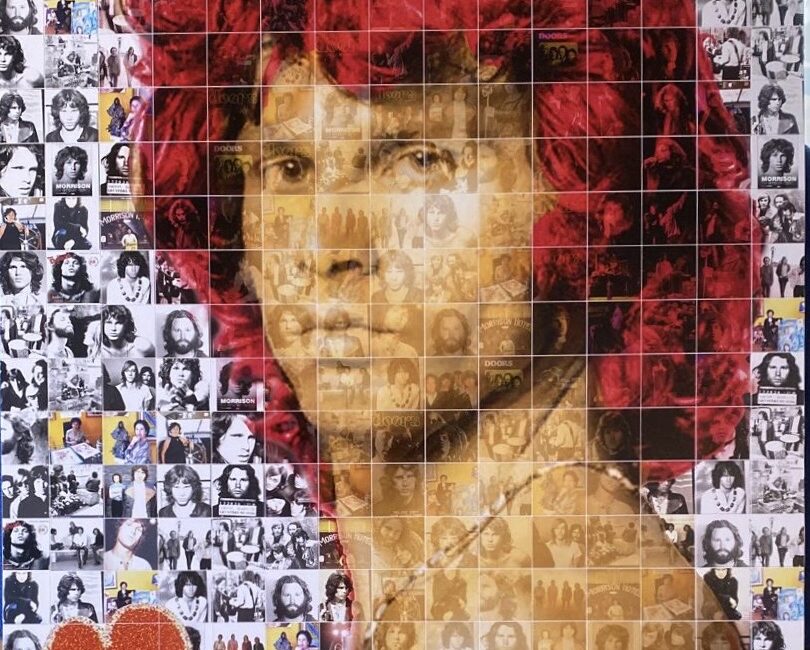 Chitarrista foto d'arte-Maria Murgia - Jim Morrison