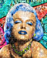 Marylin Monroe-blu