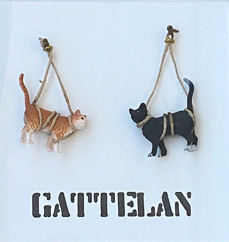 Sergio Vanni - icona d'arte - Maurizio Gattelan