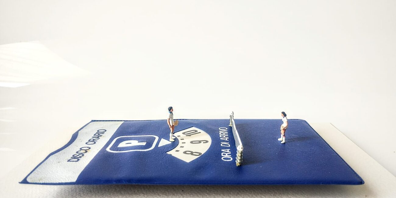 Ora di Tennis - installazione - idea regalo