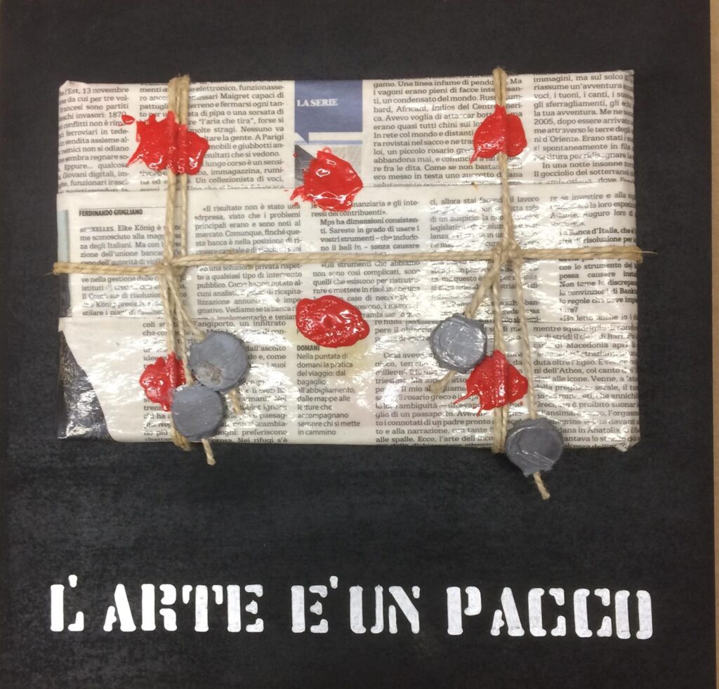 sergio vanni - arte pacco nero