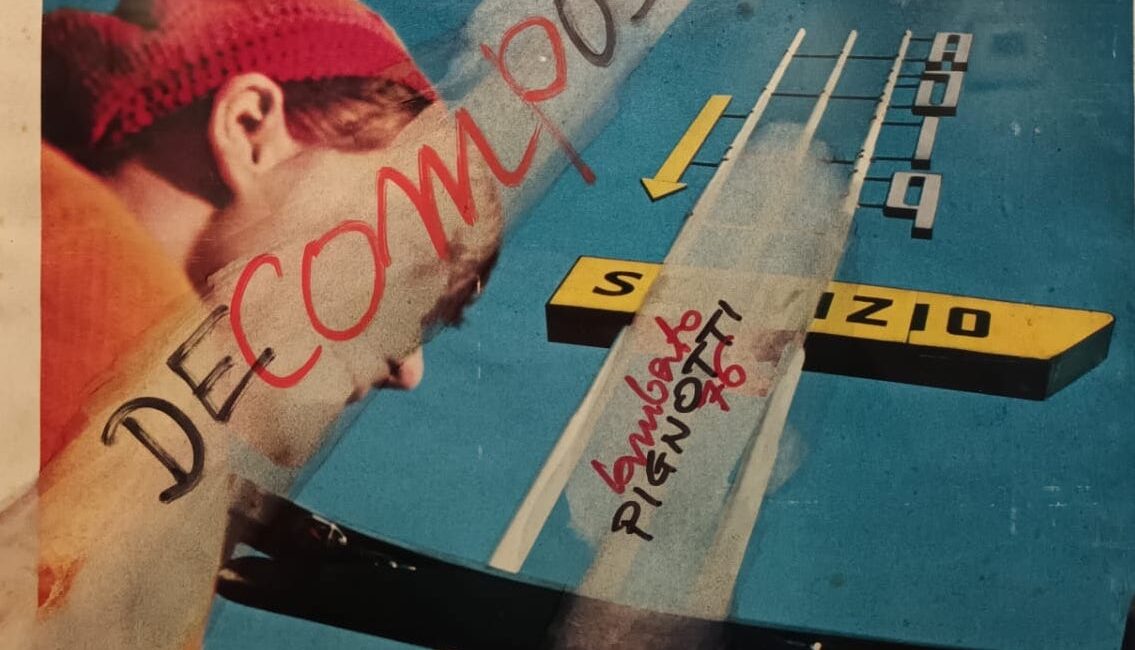 Lamberto Pignotti-Poesia visiva-decomposizione