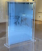 Stefano Ronci | Condense - serigrafia su plexiglass specchiato - cm 40x30x9