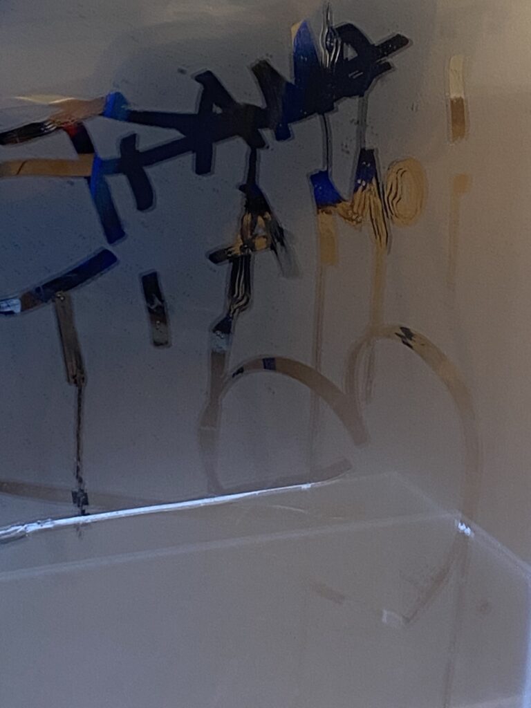 Stefano Ronci | Condense - serigrafia su plexiglass specchiato - cm 40x30x9