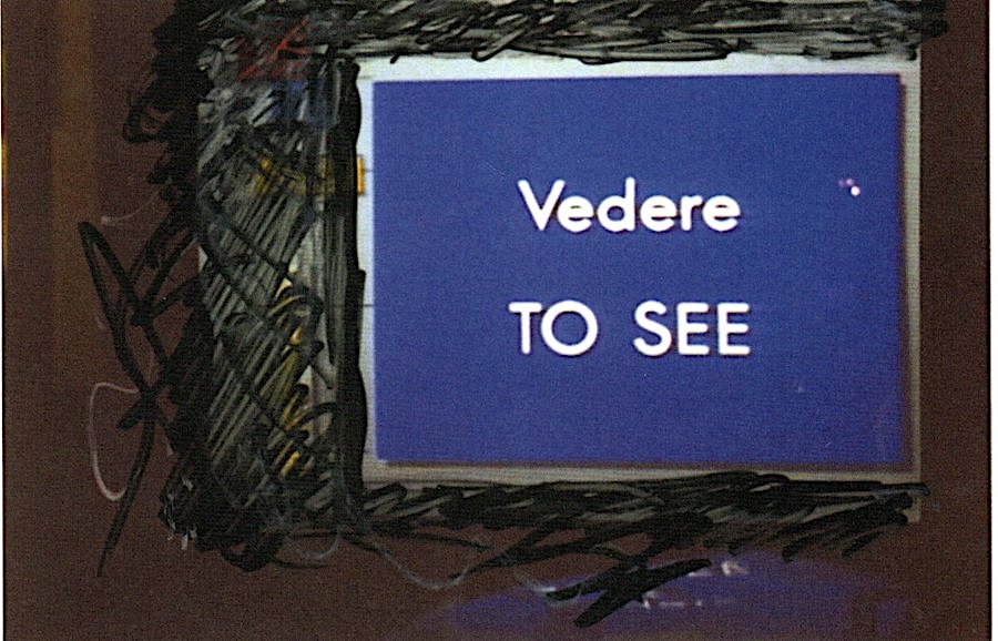 Mario Schifano -Vedere to see- Fotografia d'autore|