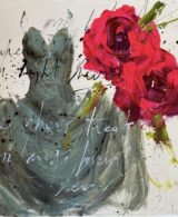 BELLANDI - GHOST- VESTITO CON FIORI E POESIA